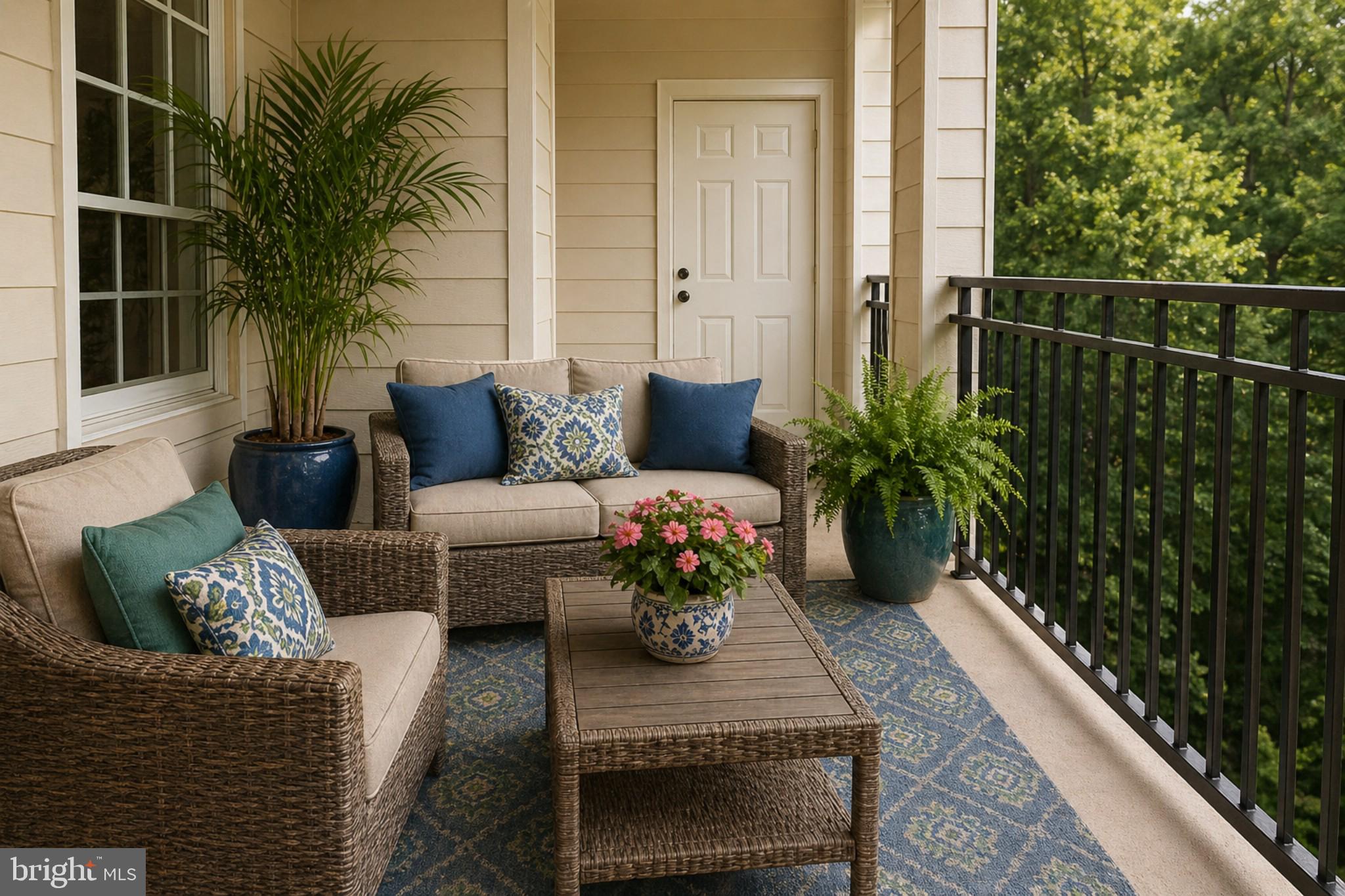 1334 Garden Wall Circle, Unit E Reston, VA 20194 - Photo 1 of 23 a outdoor living space with furniture