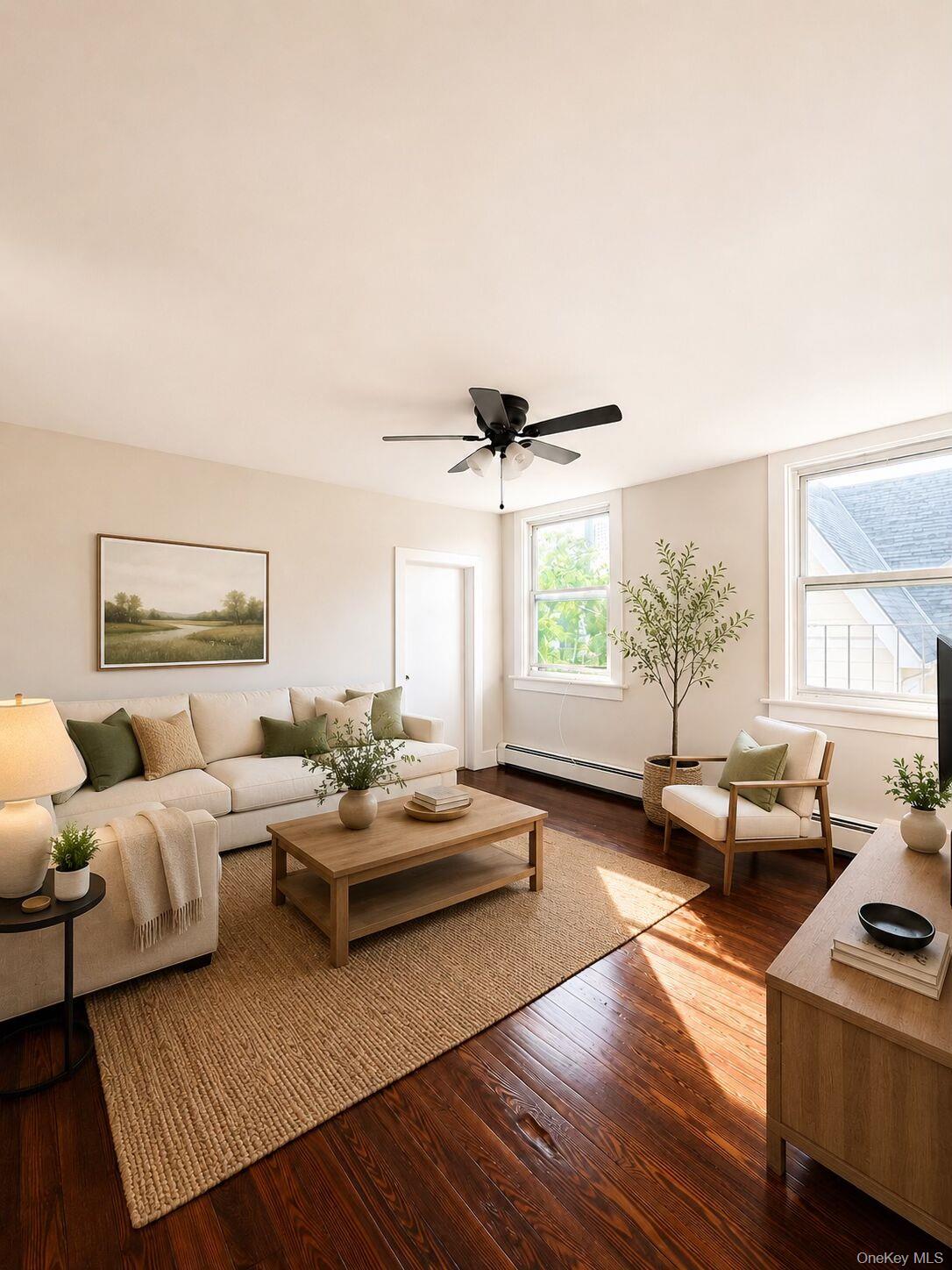 79 Division Street, Unit 3 New Rochelle, NY 10805 - Photo 12 of 17 Virtually staged living room