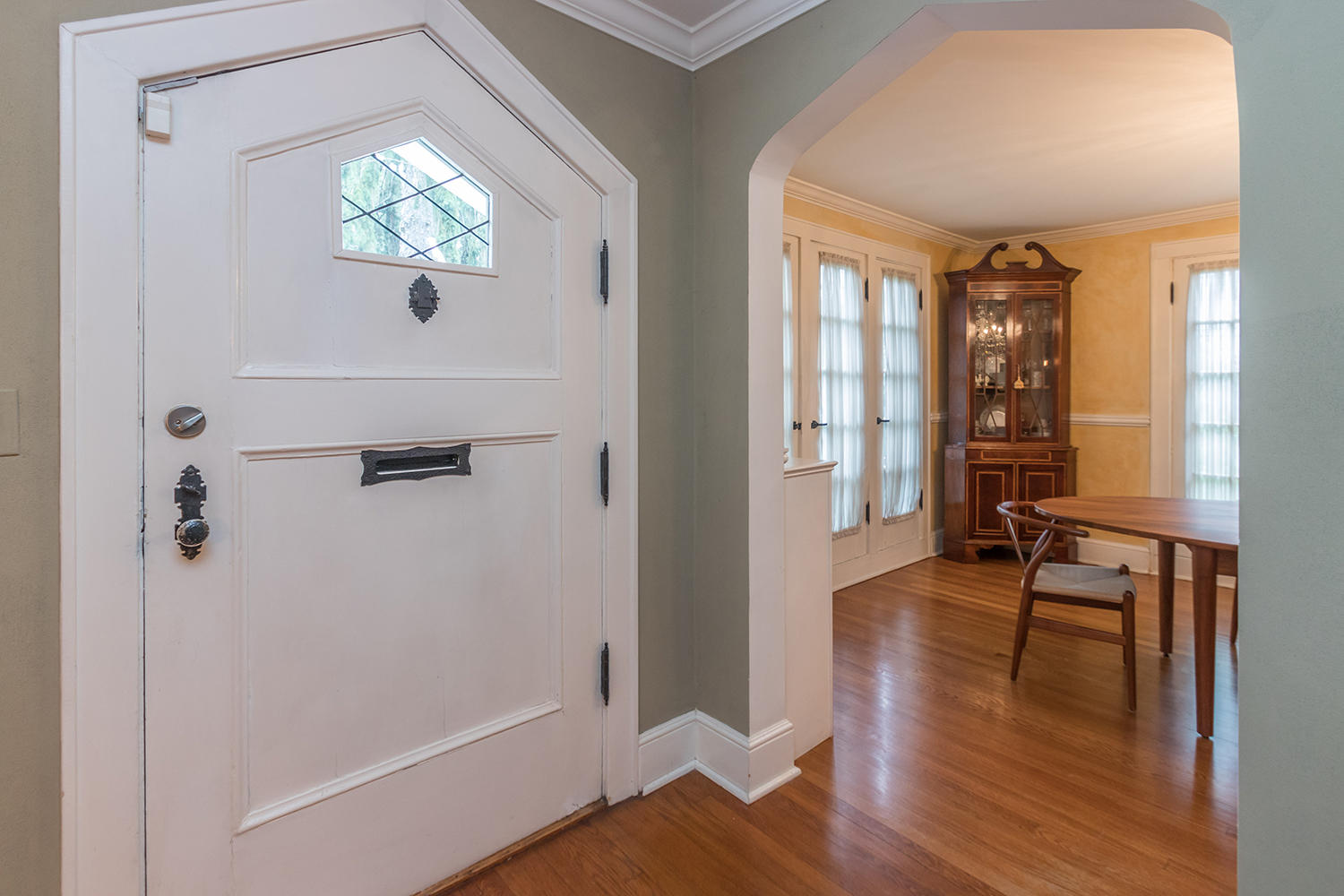 8 Abbey Road Darien, CT 06820 - Photo 18 of 39 a view of livingroom with furniture wooden floor and windows
