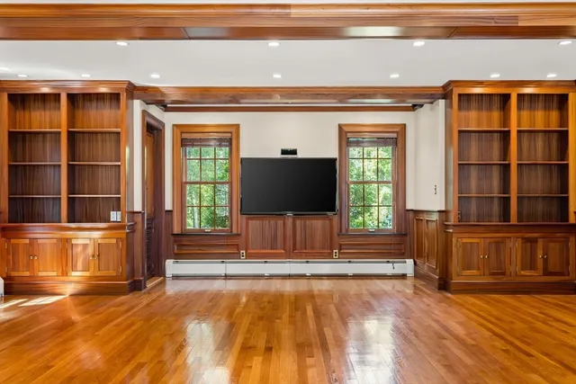 a view of livingroom with furniture and wooden floor