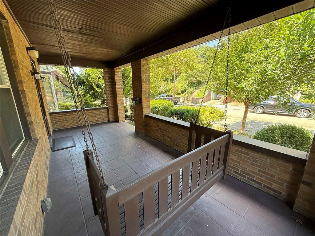 6436 Nicholson Street Pittsburgh, PA 15217 - Photo 2 of 50 large front porch. enjoy the coming better weather on your porch swing