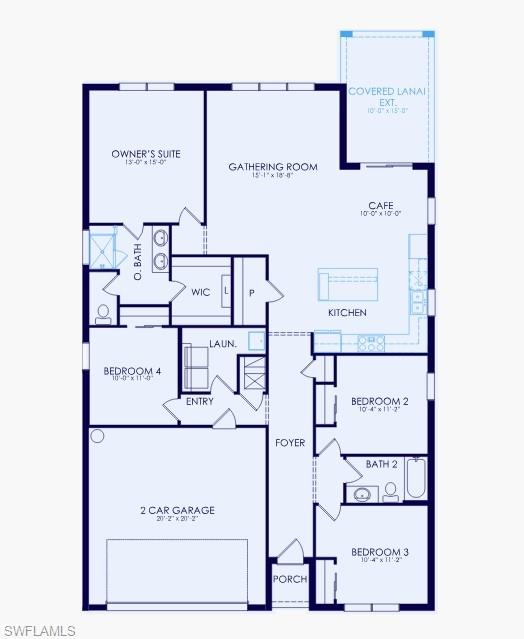 3591 Loyalty Loop Immokalee, FL 34142 - Photo 2 of 14 Floor Plan