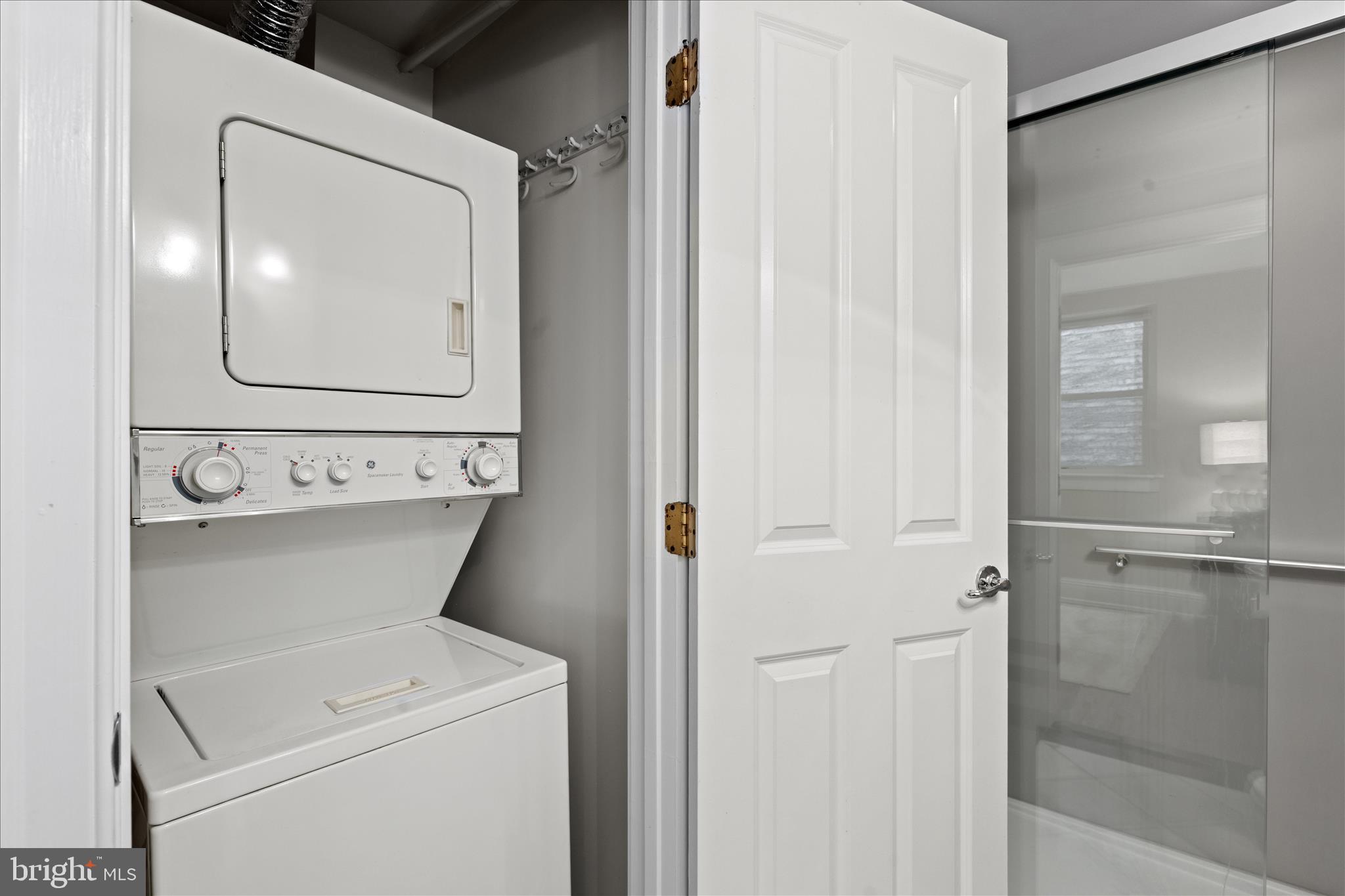 1625 16th Street Northwest, Unit 302 Washington, DC 20009 - Photo 22 of 26 a view of washer and dryer