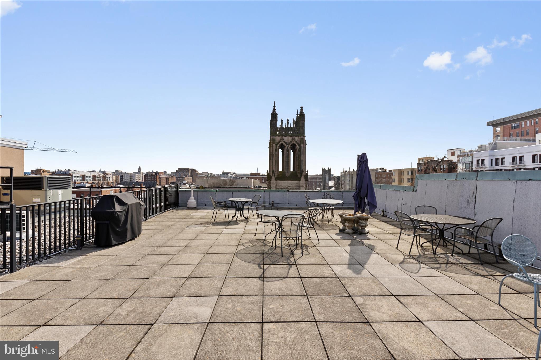 1625 16th Street Northwest, Unit 302 Washington, DC 20009 - Photo 23 of 26 a view of roof deck with seating space