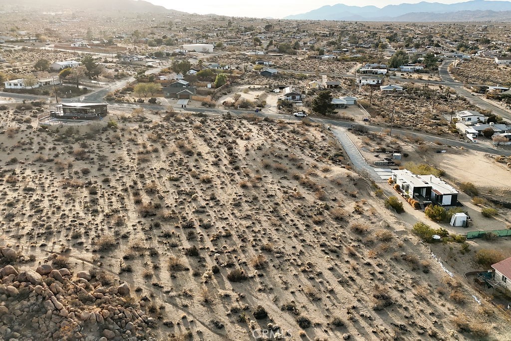 6981 Alturas Drive Joshua Tree, CA 92252 - Photo 18 of 27 an aerial view of residential houses with city view