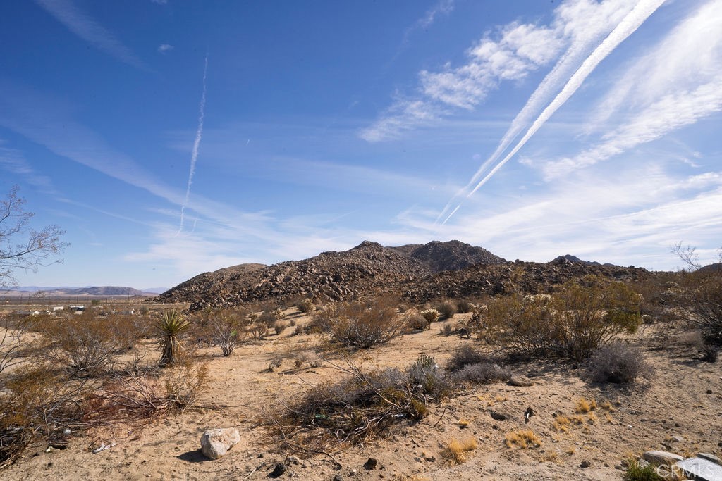 6981 Alturas Drive Joshua Tree, CA 92252 - Photo 21 of 27 a view of mountain view with mountains in the background
