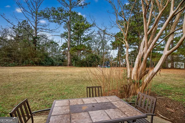 a view of outdoor space and yard