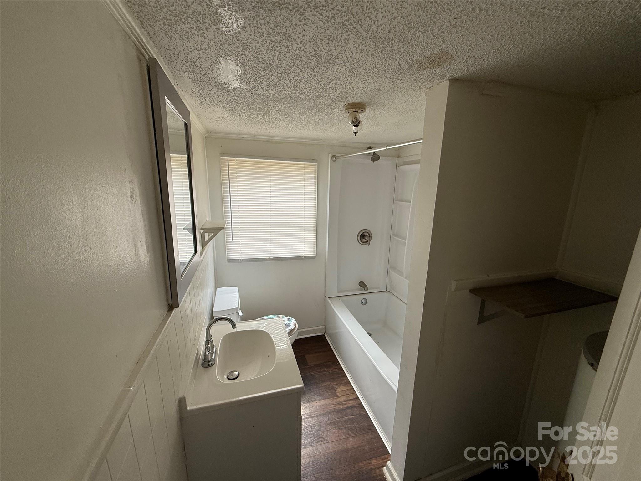 175 Rush Loop Road Mount Gilead, NC 27306 - Photo 4 of 10 a bathroom with a sink a toilet and shower