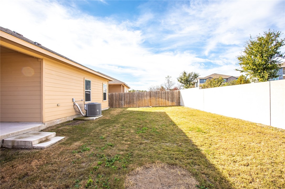 607 Brashear Lane Cedar Park, TX 78613 - Photo 27 of 28 a view of back yard of the house