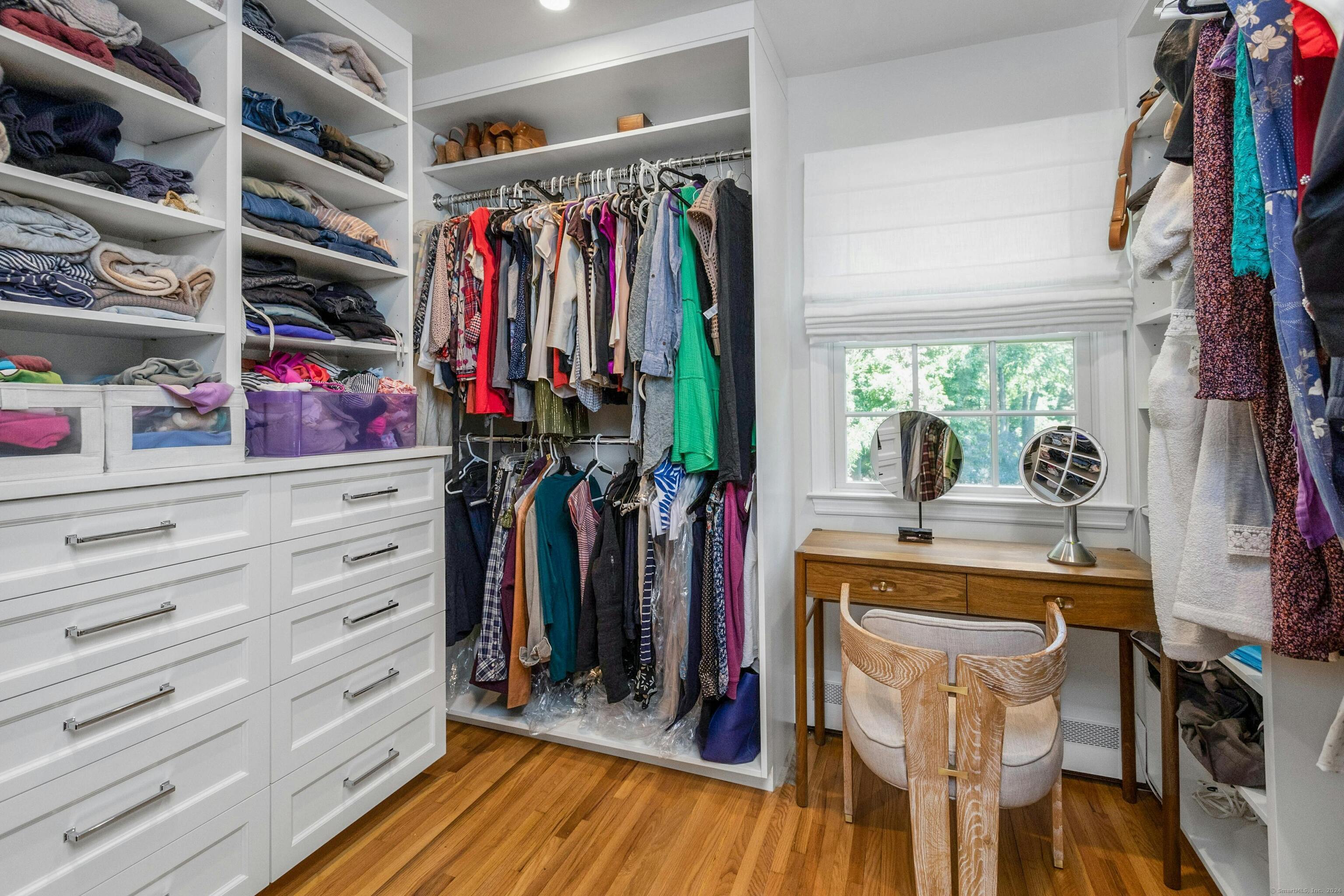 21 Roxbury Lane Wilton, CT 06897 - Photo 23 of 37 The primary closet is the size of a separate room.