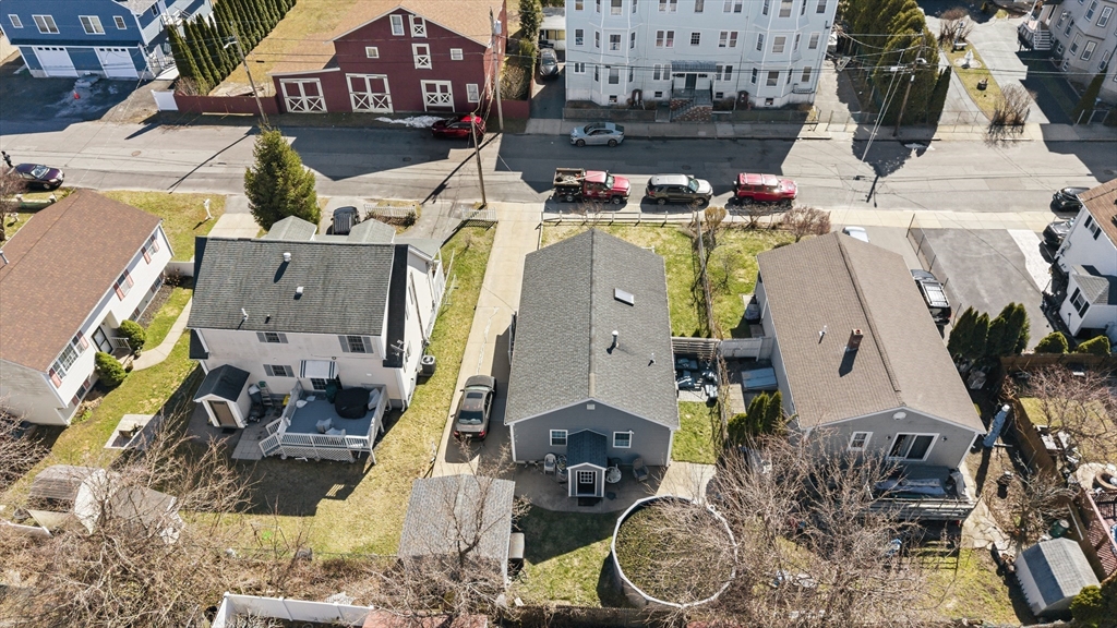 58 Bowler Street Fall River, MA 02723 - Photo 28 of 32 an aerial view of waterside residential houses