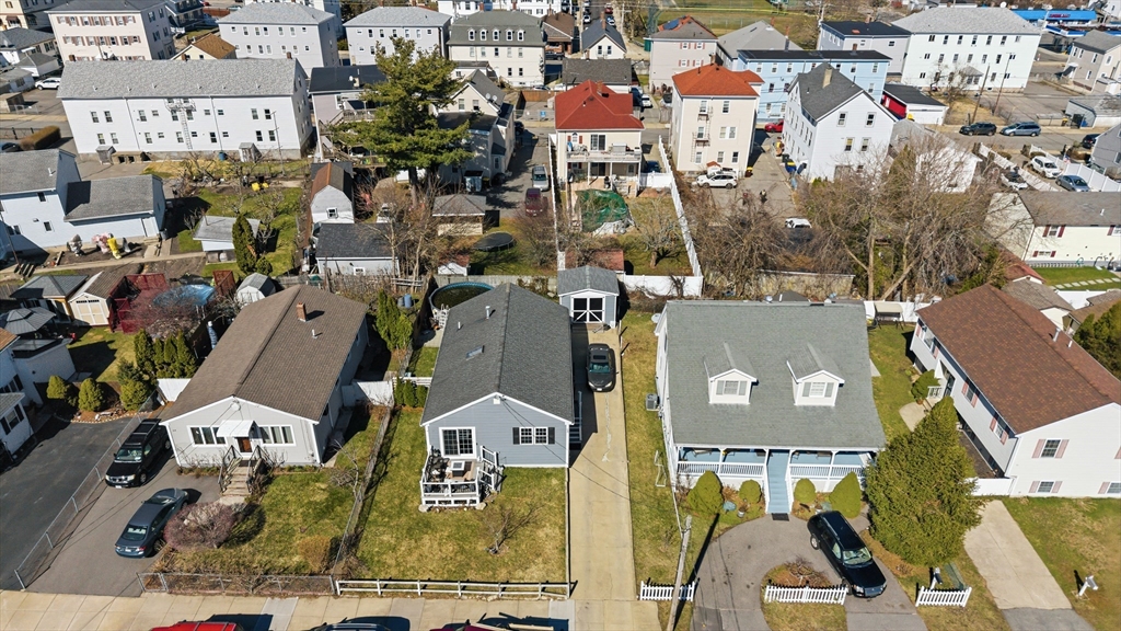 58 Bowler Street Fall River, MA 02723 - Photo 29 of 32 an aerial view of residential houses with outdoor space