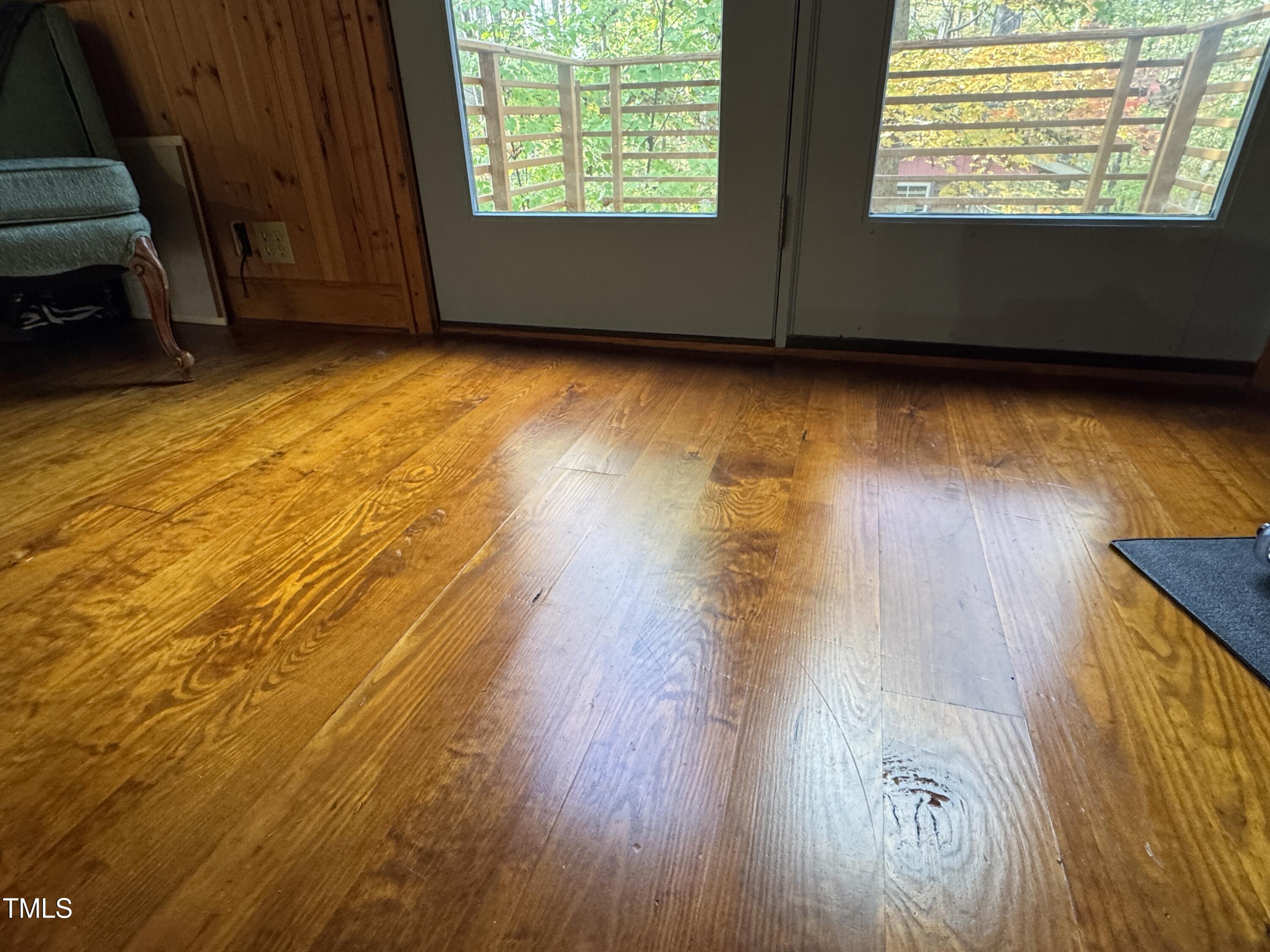 82 Woodspryte Hollow Road Timberlake, NC 27583 - Photo 6 of 29 a view of room with window and wooden floor