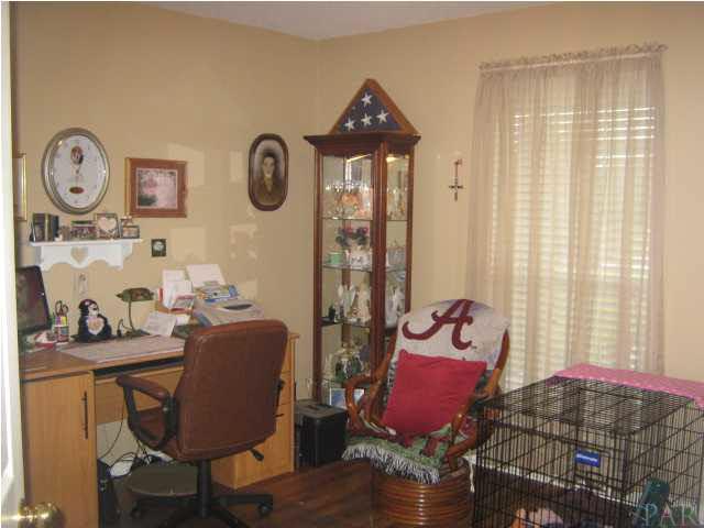 7165 Woodside Road Pensacola, FL 32526 - Photo 16 of 23 Fourth bedroom is currently being used as an office.