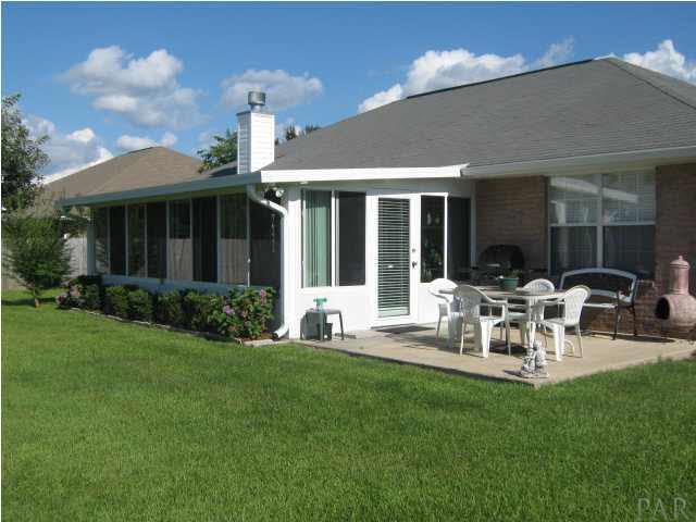 7165 Woodside Road Pensacola, FL 32526 - Photo 19 of 23 Open patio with plenty of room for the BBQ grill.