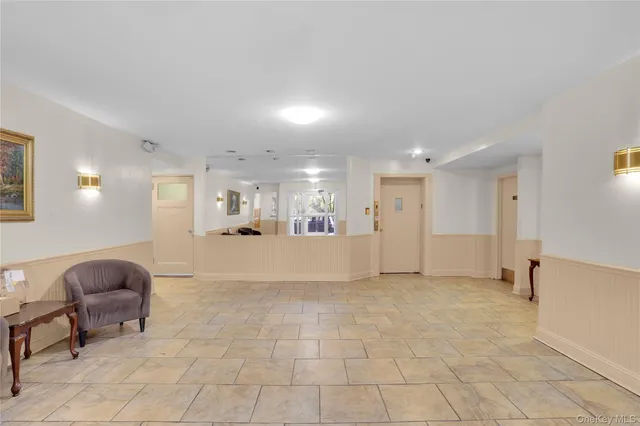 a view of kitchen and living room