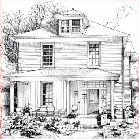 a front view of a house with a porch