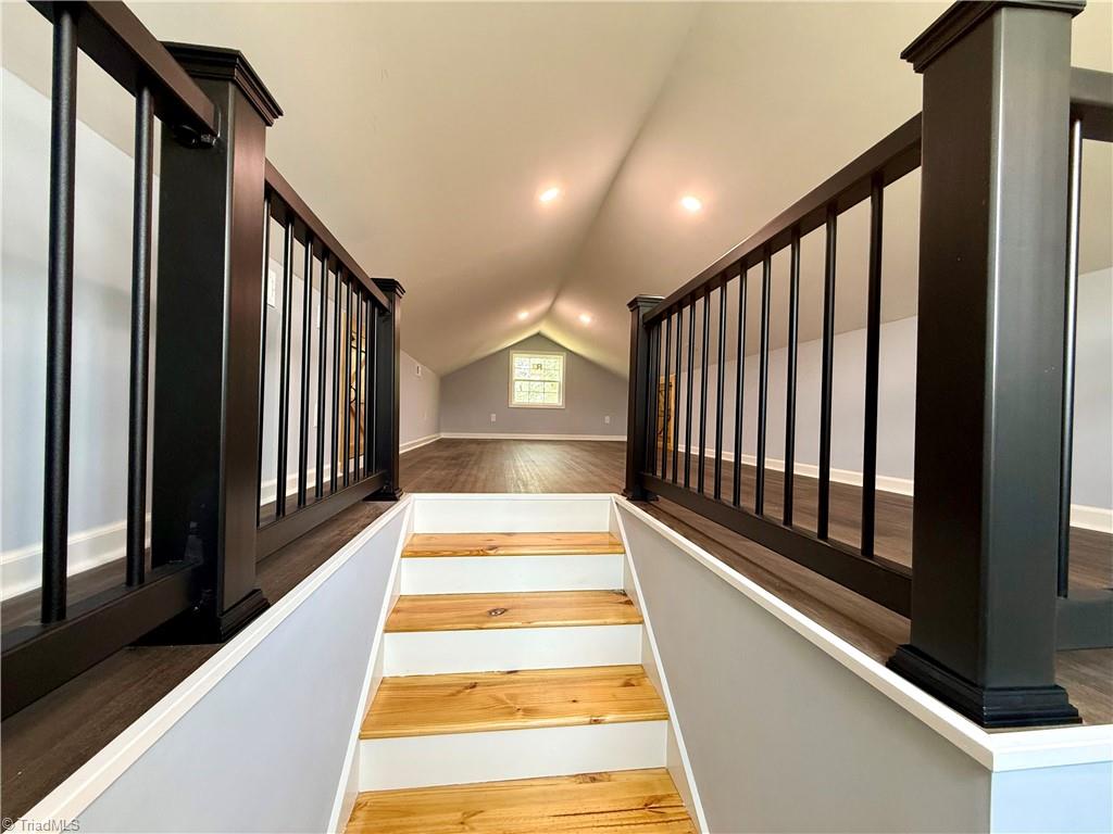 6129 Ridge Road Lexington, NC 27295 - Photo 24 of 37 Stairs to loft from family room