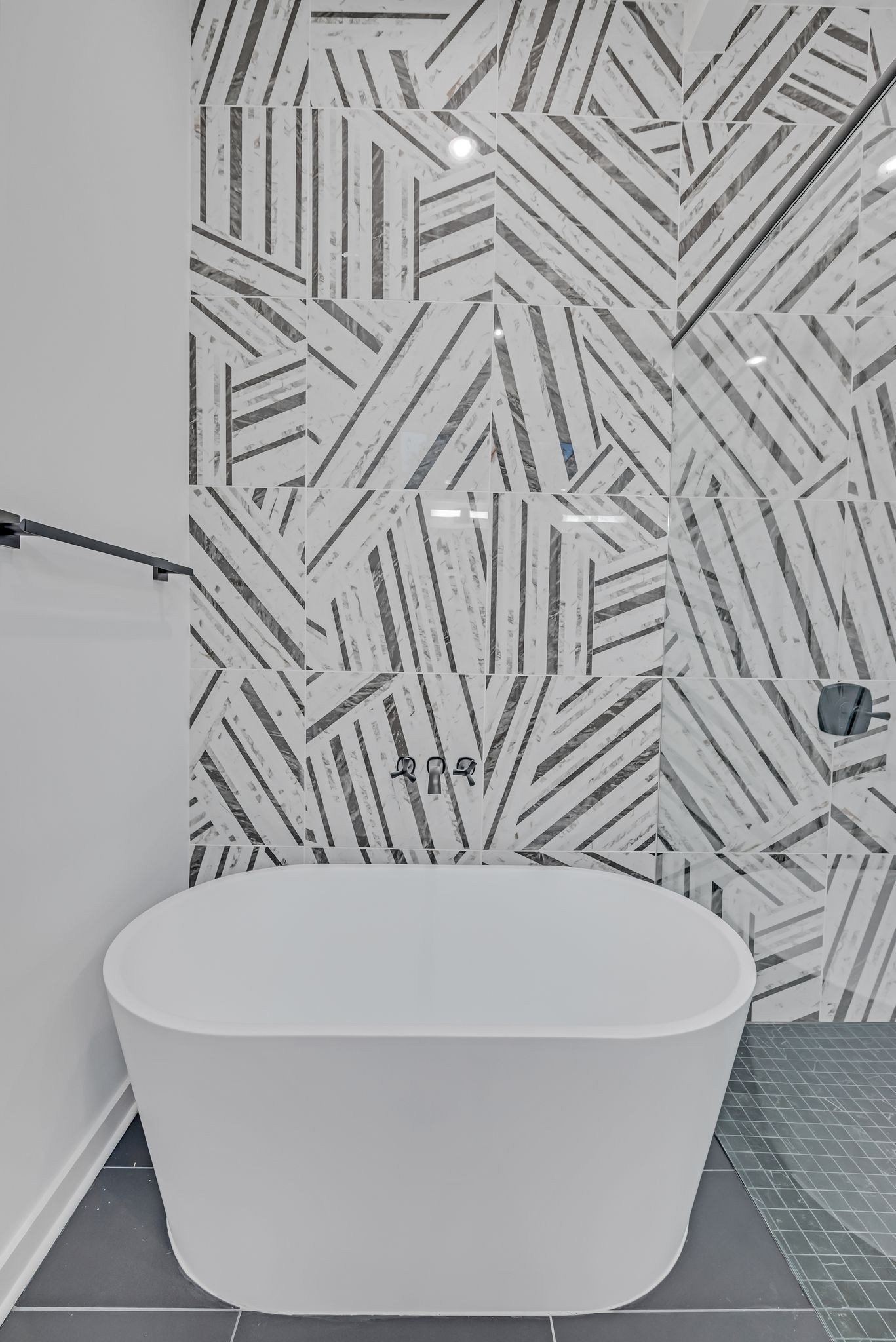 3556 Pleasant Valley Road Nashville, TN 37204 - Photo 35 of 83 a white bath tub sitting in a bathroom
