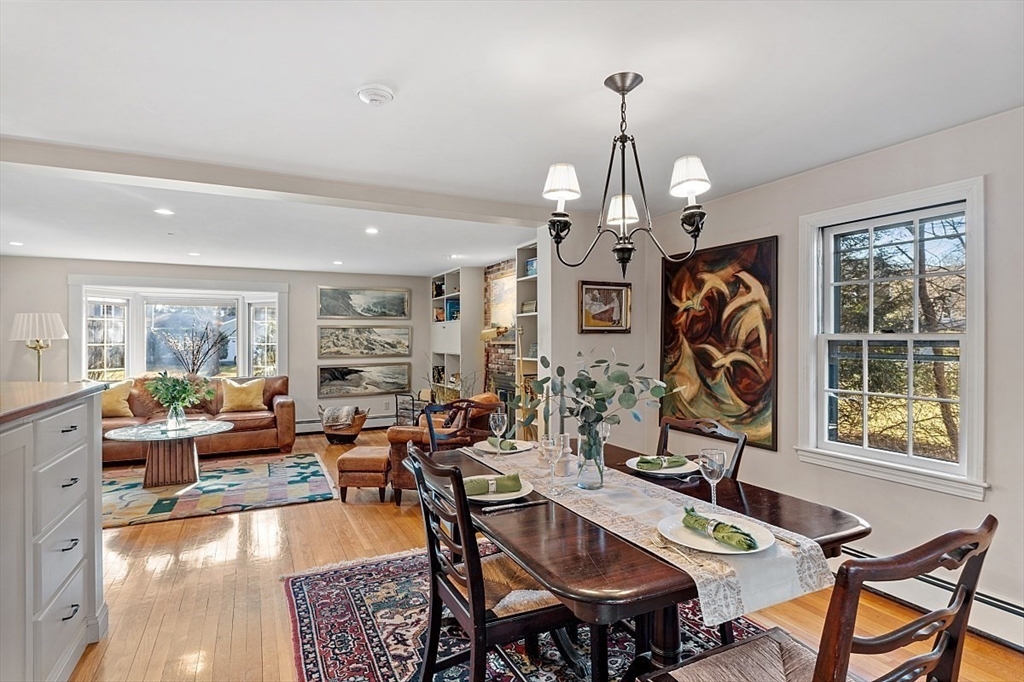 8 Honeysuckle Road Hamilton, MA 01982 - Photo 13 of 41 a view of a dining room with furniture window and outside view