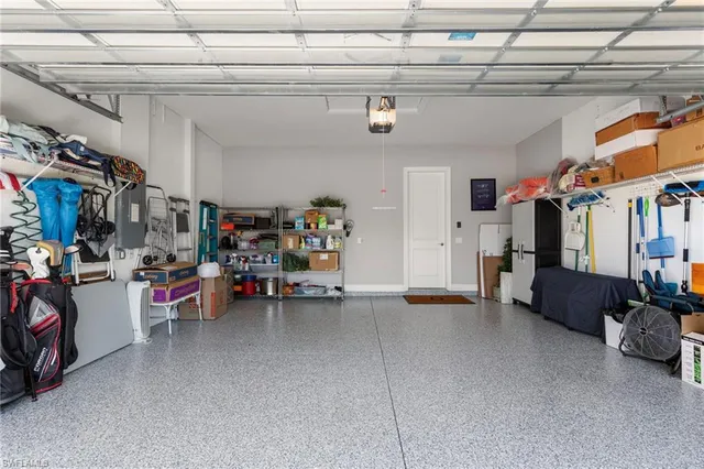 a view of storage and utility room
