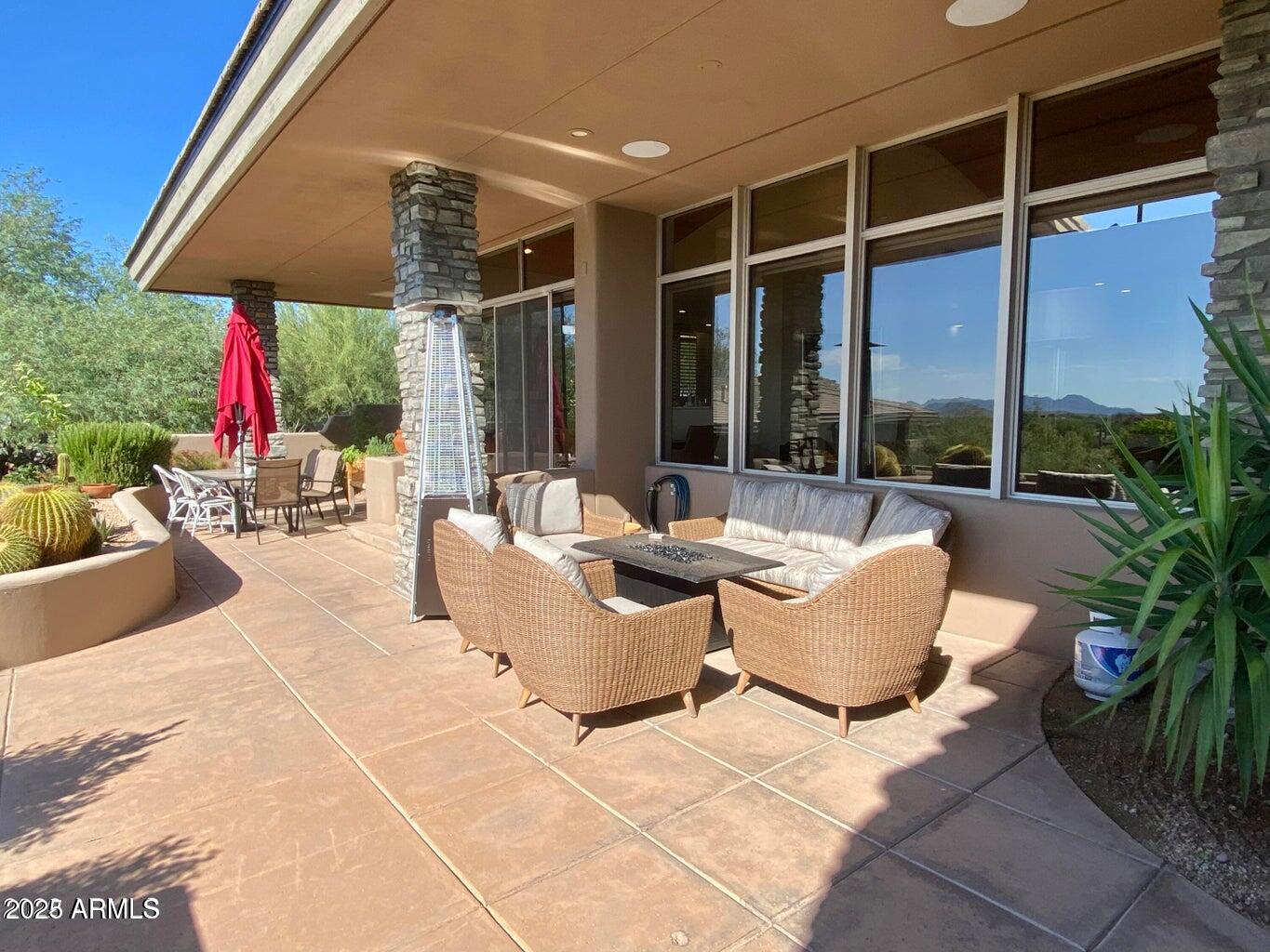 10133 East Old Trail Road Scottsdale, AZ 85262 - Photo 37 of 43 Covered Patio