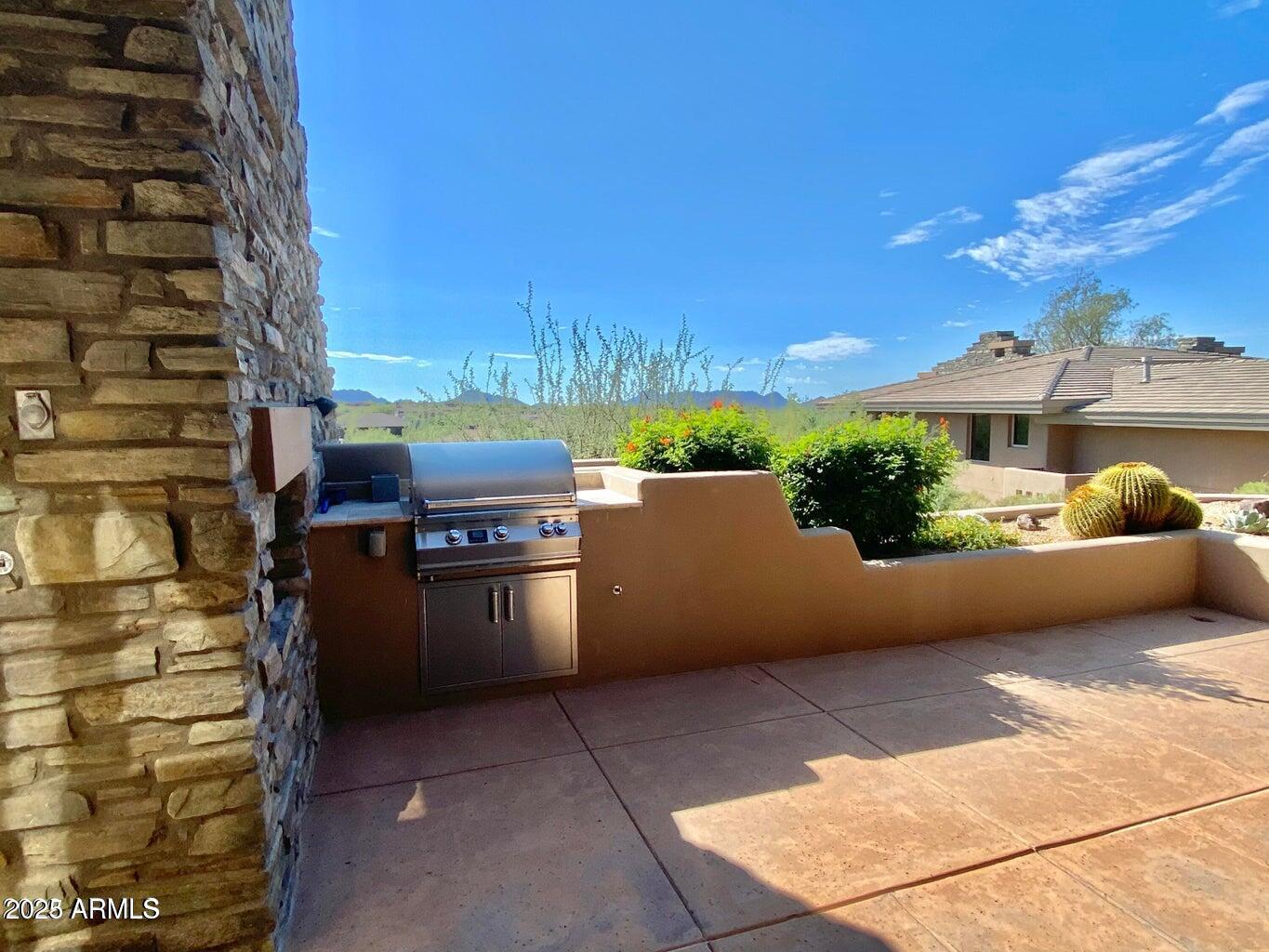 10133 East Old Trail Road Scottsdale, AZ 85262 - Photo 41 of 43 Built In BBQ