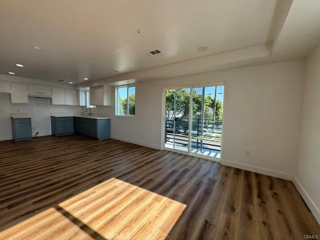 a view of kitchen and utility room
