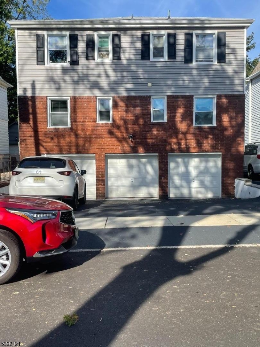 a car parked in front of a building