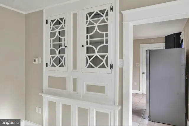 front view of a door