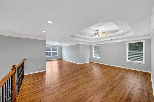 a view of an empty room with window