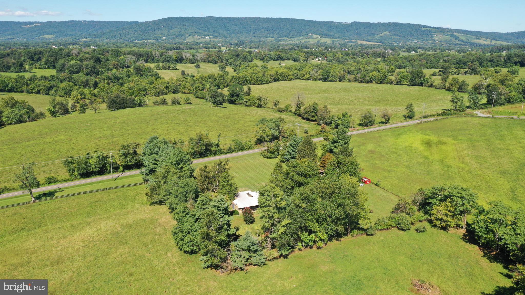 20070 Airmont Road Round Hill, VA 20141 - Photo 11 of 18 Aerial view from back