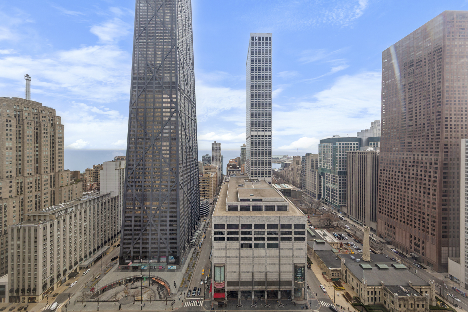 111 East Chestnut Street, Unit 38C Chicago, IL 60611 - Photo 19 of 39 a city view with tall buildings