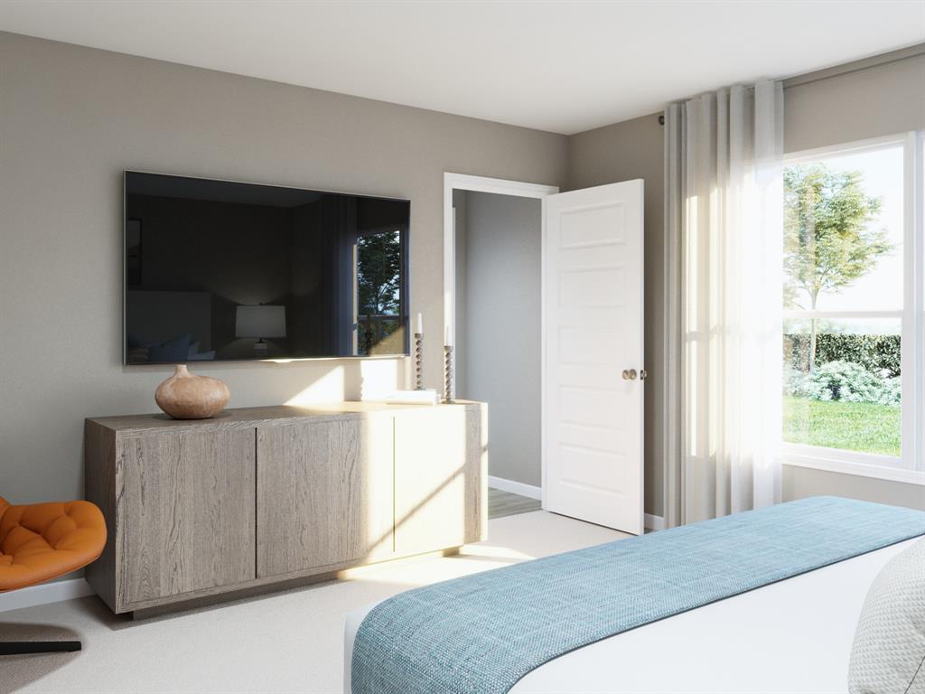 5024 Cervinae Road Crowley, TX 76036 - Photo 29 of 38 a bedroom with a bed and a dresser