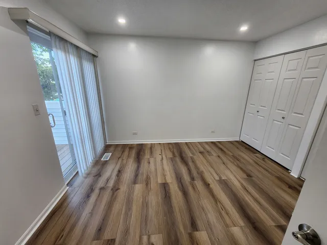 wooden floor in an empty room