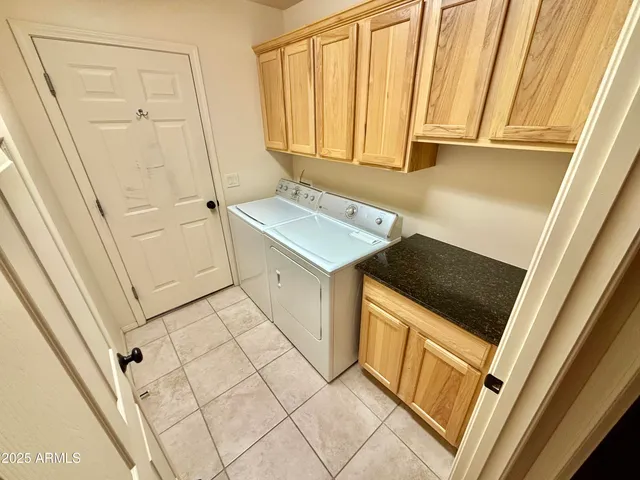 an empty room with closet