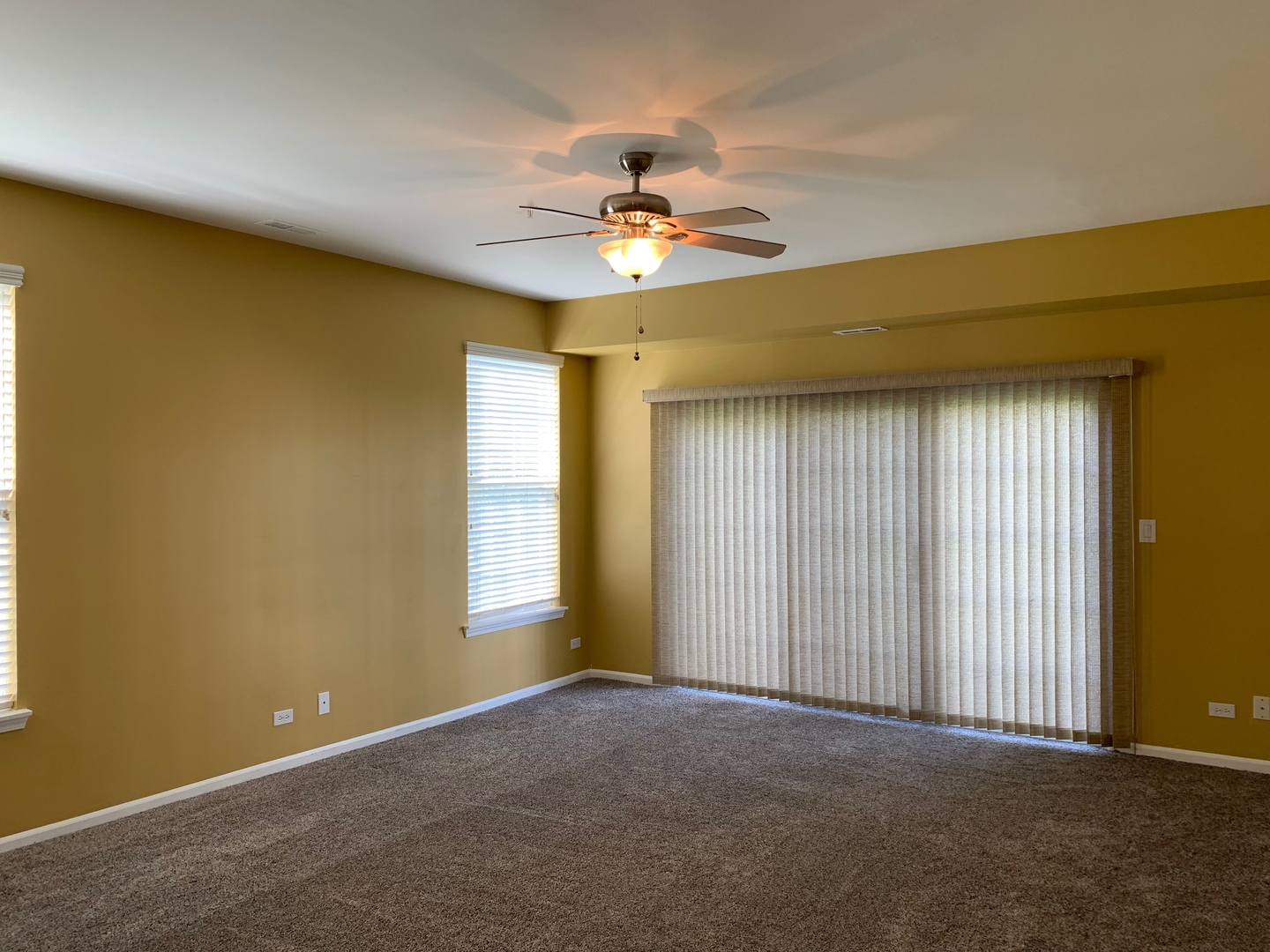 703 Riding Lane, Unit 703 St. Charles, IL 60174 - Photo 14 of 22 a view of a livingroom with a ceiling fan and window