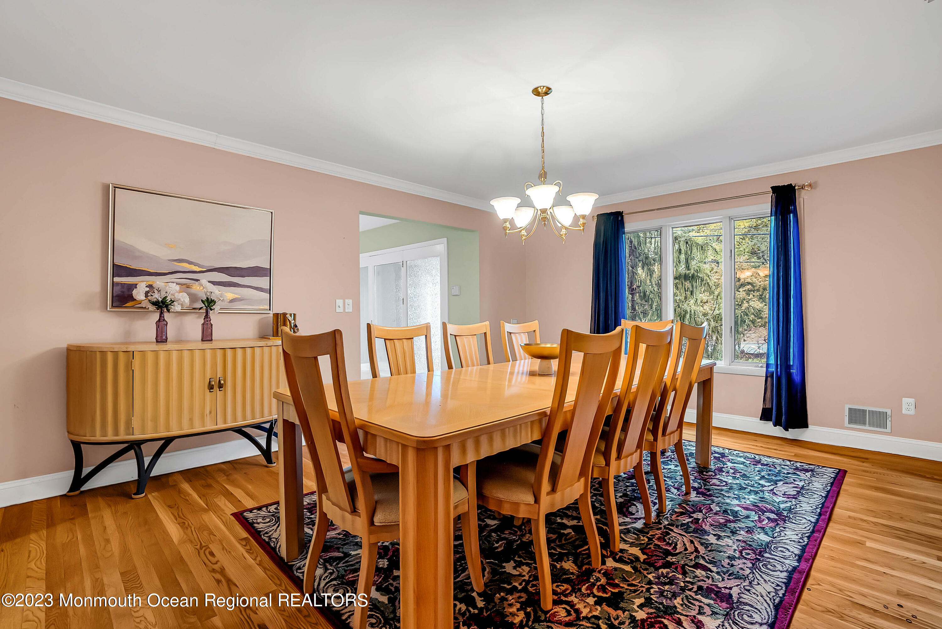 200 Parker Road West Long Branch, NJ 07764 - Photo 13 of 50 a view of a dining room with furniture and wooden floor