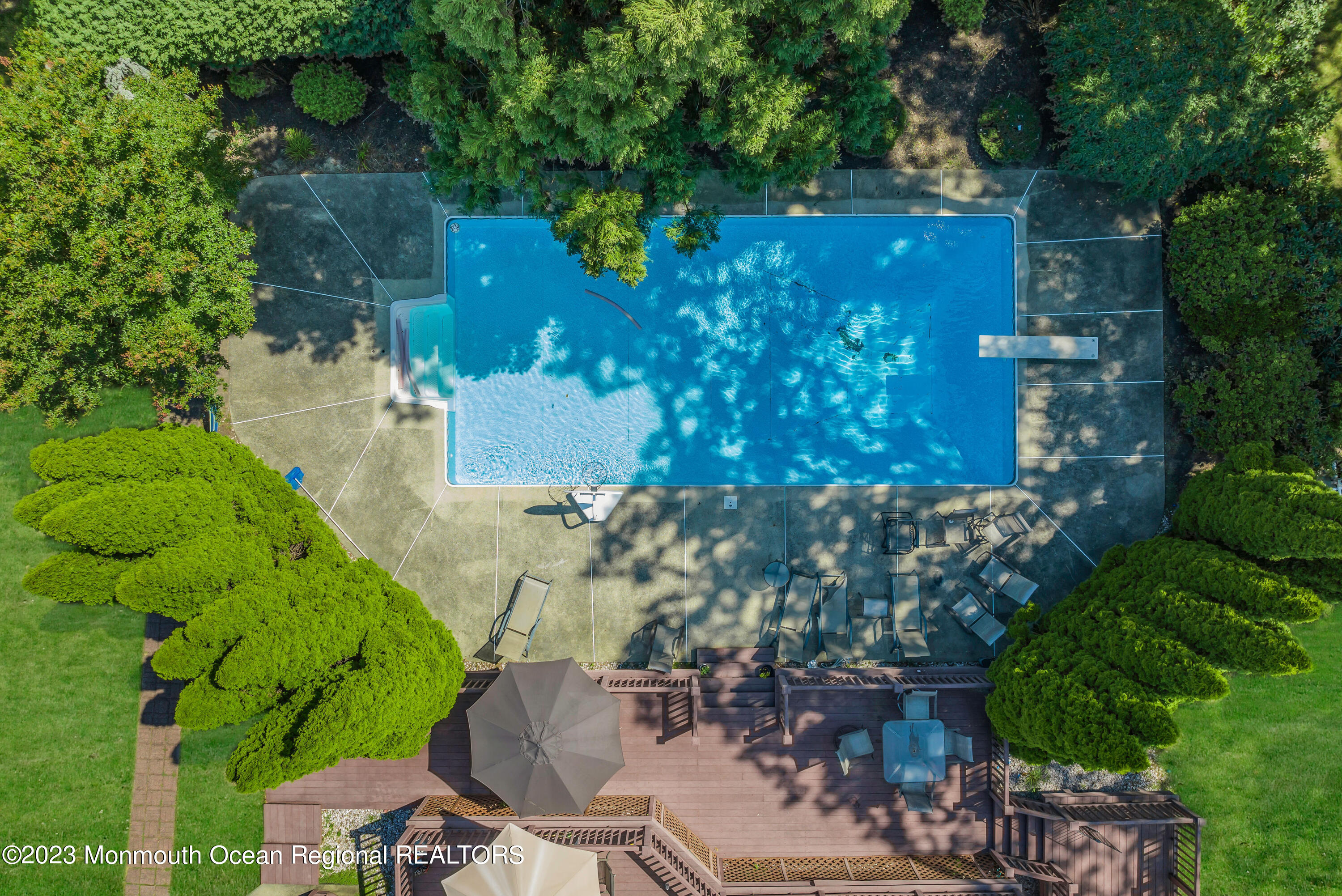 200 Parker Road West Long Branch, NJ 07764 - Photo 46 of 50 a view of backyard with plants and outdoor seating