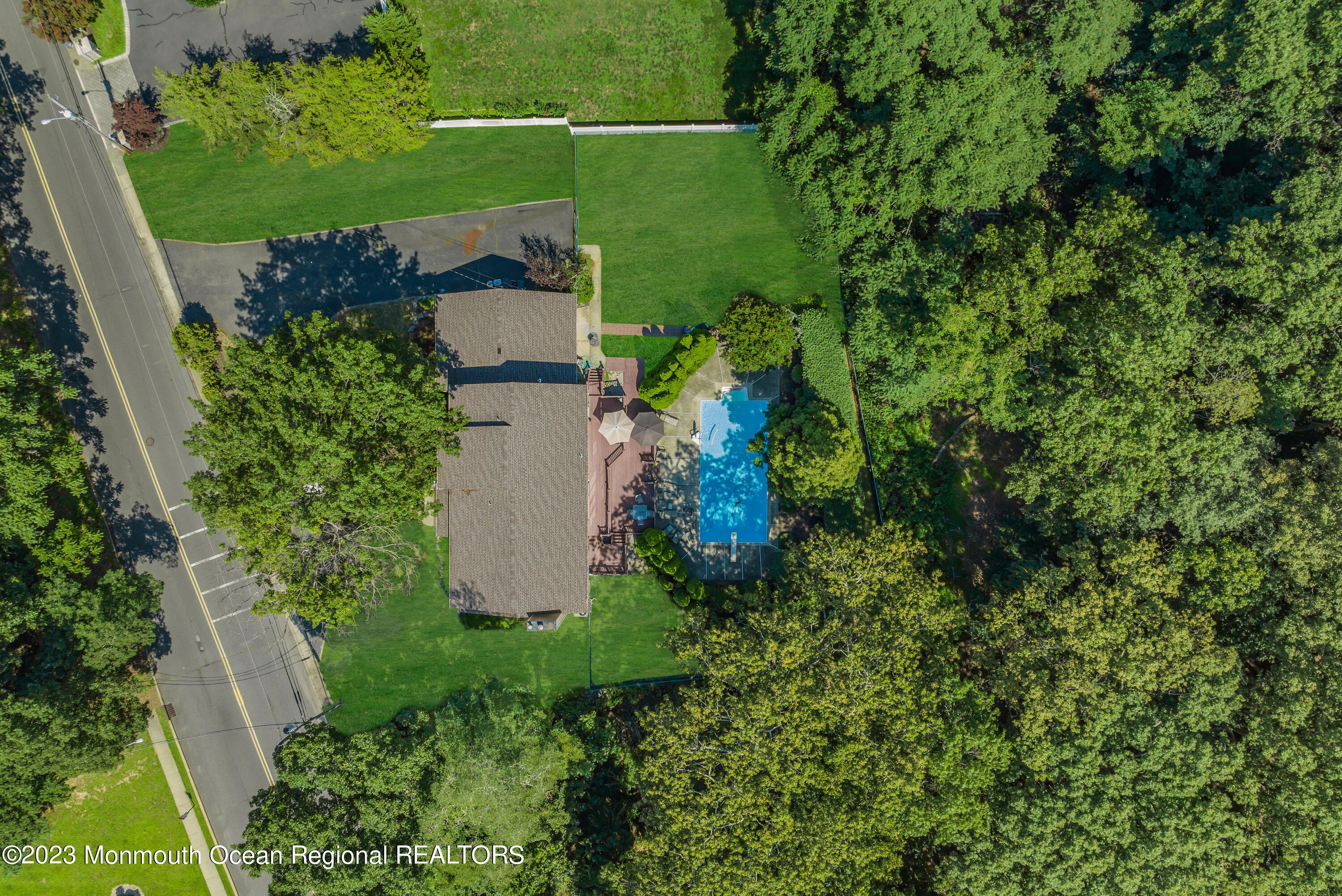 200 Parker Road West Long Branch, NJ 07764 - Photo 48 of 50 an aerial view of a house with a yard