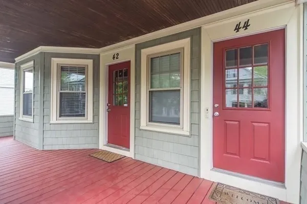 front view of door of the house