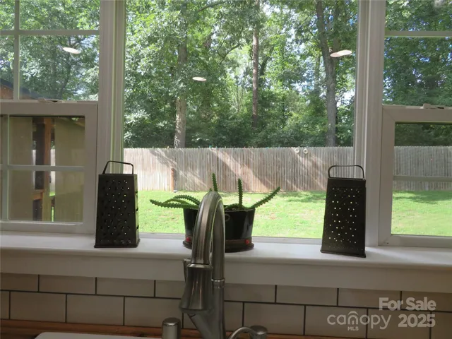 a view of outdoor space with seating area