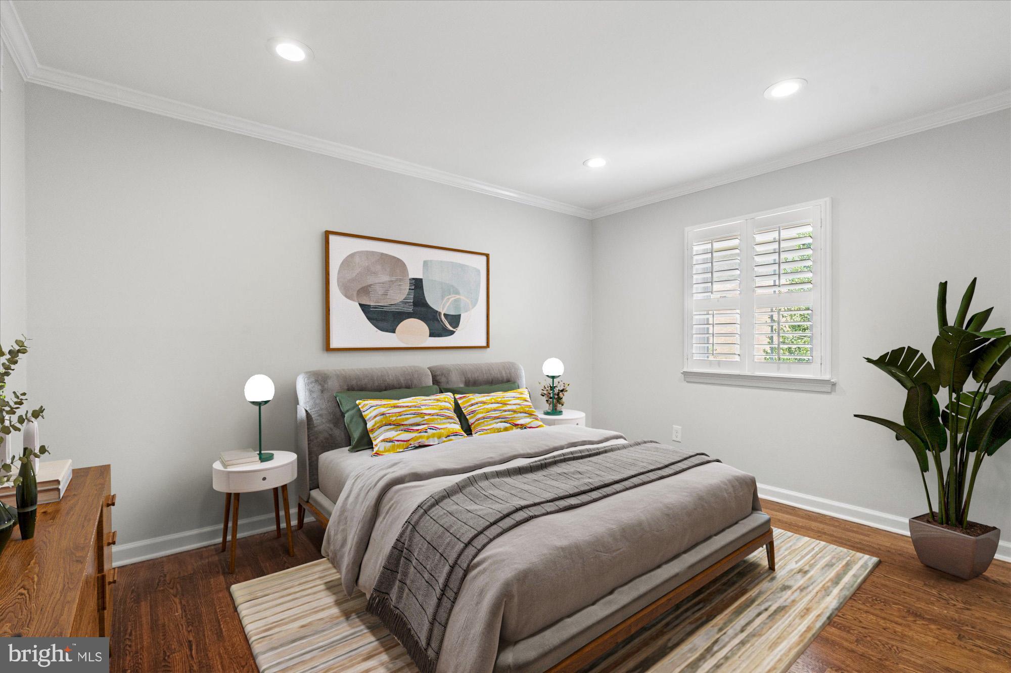 7020 Alicent Place McLean, VA 22101 - Photo 21 of 33 Bedroom 2 (virtually staged)