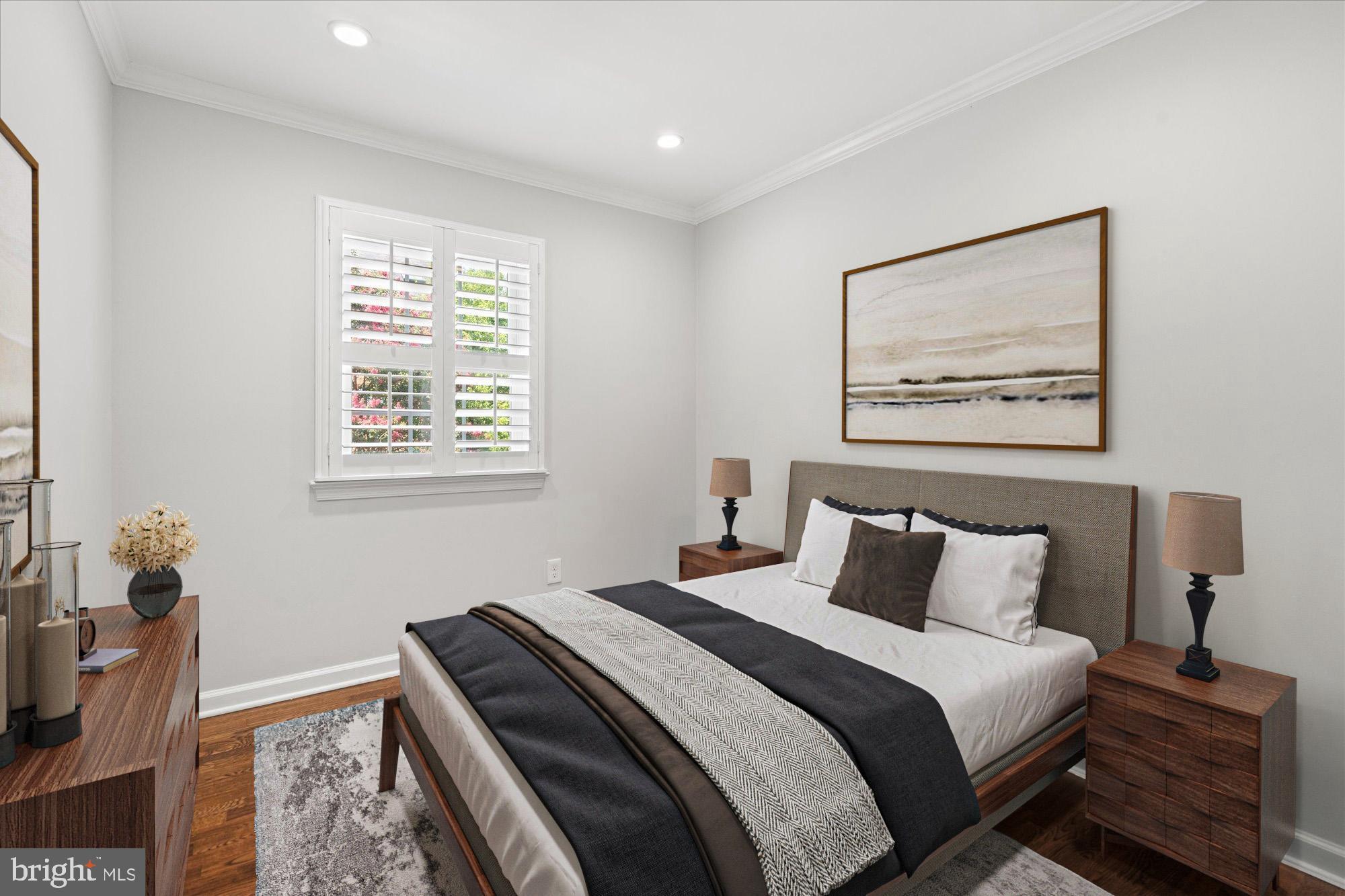 7020 Alicent Place McLean, VA 22101 - Photo 23 of 33 Bedroom 3 (virtually staged)