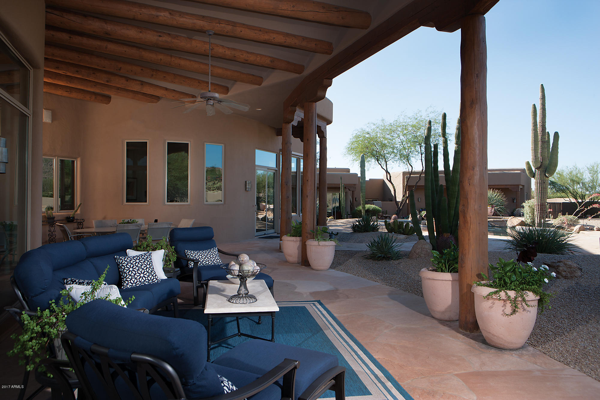 9701 East Happy Valley Road, Unit 13 Scottsdale, AZ 85255 - Photo 28 of 34 Detailed Covered Patio