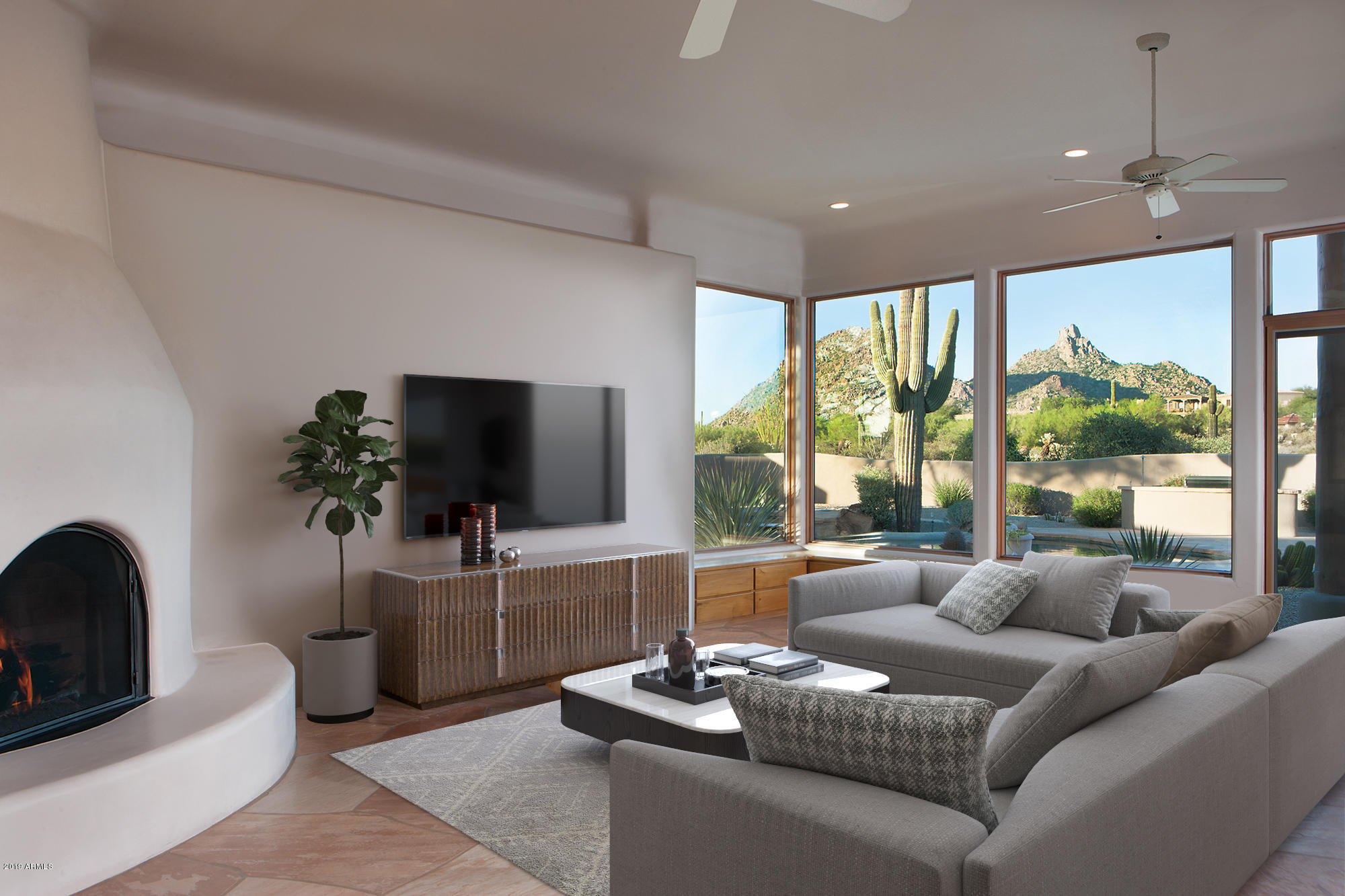 9701 East Happy Valley Road, Unit 13 Scottsdale, AZ 85255 - Photo 3 of 34 Imagine....a family room with views