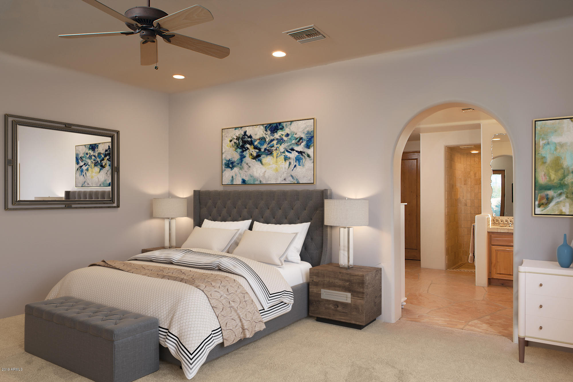 9701 East Happy Valley Road, Unit 13 Scottsdale, AZ 85255 - Photo 8 of 34 Imagine...a master bedroom retreat