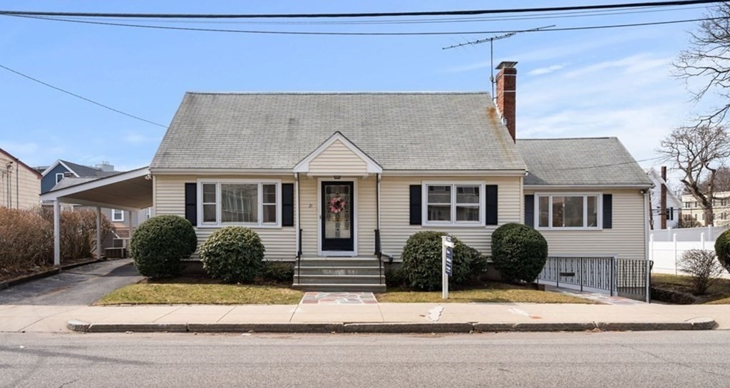 21 Desoto Road Boston, MA 02132 - Photo 1 of 37 a front view of a house with a garden
