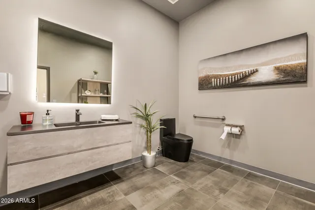 a view of a hallway with interior of the house