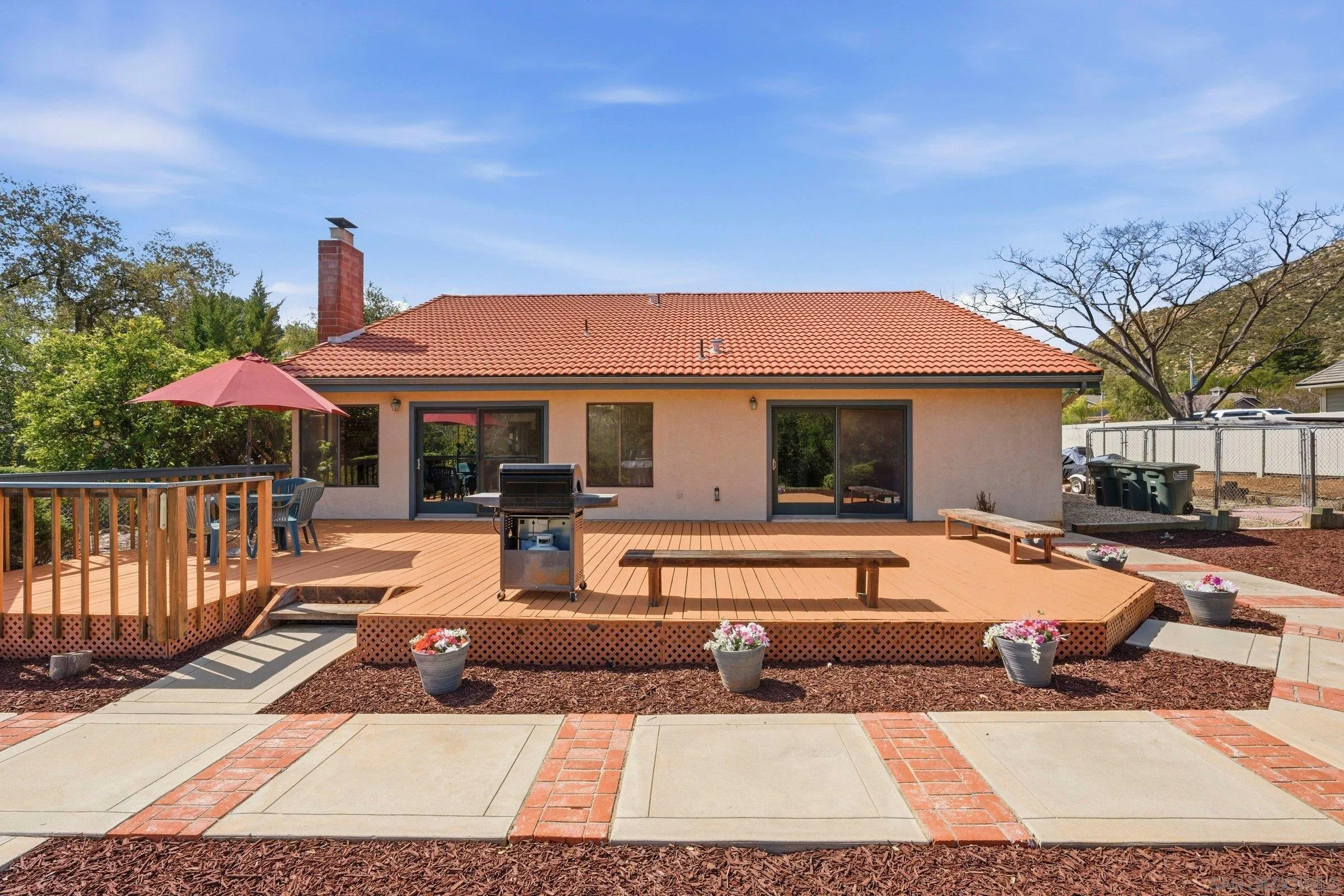 15927 Litten Way Ramona, CA 92065 - Photo 24 of 33 a view of a house with swimming pool and sitting area